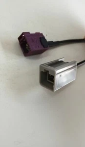 GT5-1PP Stecker auf Fakra D Buchse Buchse RG174 15cm Seilbahn GPS GSM Antenne - Bild 1 von 2