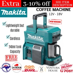 Makita 18V 12V Max Coffee Maker Machine Portable Jobsite Brewer w/ Dedicated Cup - Picture 1 of 12
