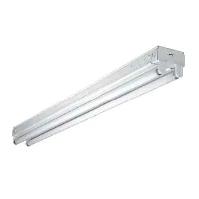 METALUX White Fluorescent Strip Tube Light Fixture 4 Ft. Ceiling Shop Garage Commercial