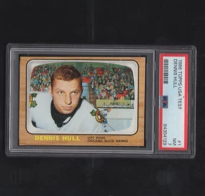 1966 Topps Hockey USA Test No 1 Dennis Hull PSA 7 - Picture 1 of 2