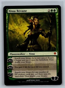 Magic The Gathering Zendikar Nissa Revane #170/249 MTG TCG CCG - Picture 1 of 2