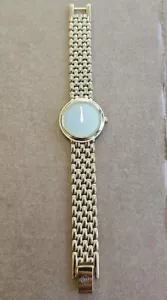 Damenarmband goldfarben Movado Jubiläum Quarz 87-E4-9826 - Bild 1 von 15