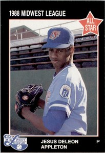 1988 Midwest League All-Stars Grand Slam #39 Jesus Deleon Pacora Panama Card