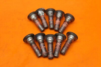 2005 KAWASAKI NINJA ZX10R OEM FRONT BRAKE ROTOR BOLTS DISC HARDWARE SCREW SET - Image 1 of 3
