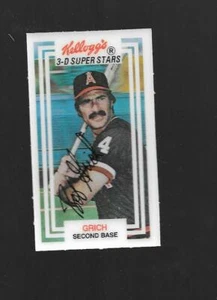 BOBBY GRICH 1983 KELLOGGS 3-D SUPERSTARS CARD # 60 - Picture 1 of 1