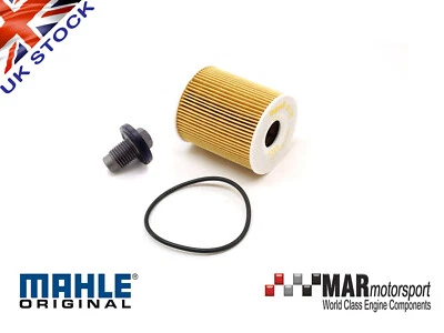MINI R50 | R52 | R53 | One | Cooper | Cooper S MAHLE Oil Filter + SUMP PLUG - Image 1 of 3