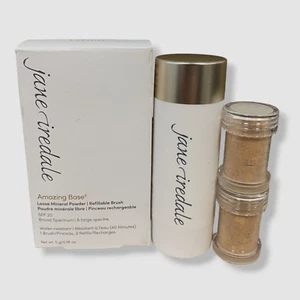 $58 Jane Iredale Caramel Amazing Base Refillable Foundation Size 5g / 0.17 oz - Picture 1 of 5