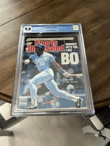 CGC 9.0 Bo Jackson Sports Illustrated Newsstand  - Picture 1 of 2