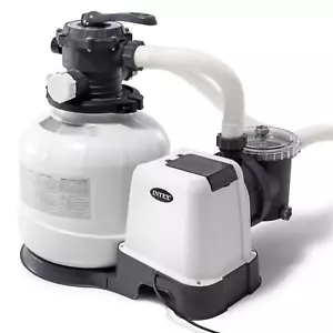 Intex 14 Inch Krystal Clear Sand Filter Pump 2800 Gph Flow Rate GFCI 26647EG - Picture 1 of 6