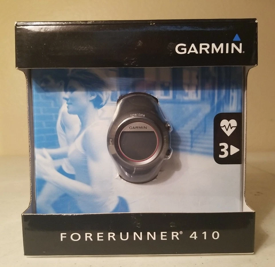 Garmin Forerunner 410 GPS-Enabled Sports Fitness Watch(Discontinued) 2010 - Image 1 of 4