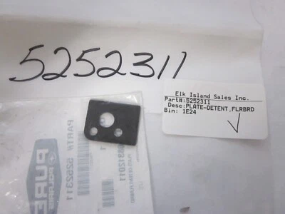 5252311 OEM VICTORY DETENT-PLATE FLOORBOARD 2010-11 X COUNTRY, ROADS Foto 1 de 4