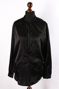 Ladies Hugo Boss Long Sleeve Cotton / Silk Shirt Size M - Picture 1 of 4