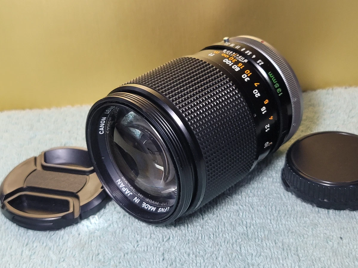 Canon FD Camera Lenses 135mm Focal f/2.5 Maximum Aperture for sale