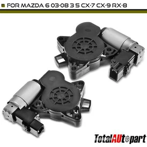 2x Window Lift Motor w/ Anti-Clip for Mazda 3 5 6 CX-7 CX-9 RX-8 2003-2015 - Picture 1 of 8