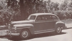 1947 Plymouth 4-Door Sedan Postcard 14018a - Picture 1 of 8