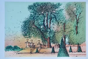 Jean Carzou, litografía 1985, firmado + número - Imagen 1 de 5