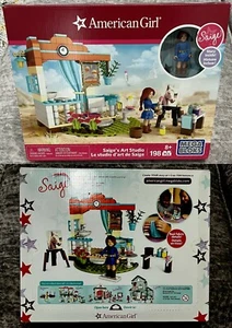 AMERICAN GIRL Doll Mega Blocks SAIGE'S ART STUDIO New Unopened Box  - Picture 1 of 3