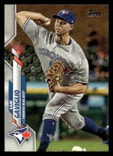 2020 Topps #608 Sam Gaviglio Toronto Blue Jays Baseball card