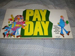 Juego de día de pago Parker Brothers 1975 vintage 100 % completo - Imagen 1 de 2
