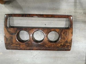 97-06 Jaguar XK8 XKR X100 Dash Center Console Wood Trim Dark wood burl OEM - Picture 1 of 3