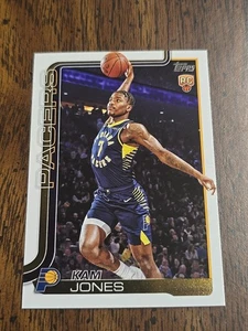 2025 Topps Basketball Flagship Kam Jones Rookie #239 - Picture 1 of 2