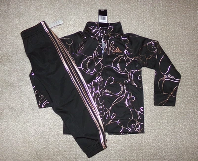 NWT GIRLS ADIDAS TRACK SUIT SZ 4 - Image 1 of 4