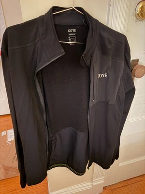 Chaqueta de ciclismo Gore Wear C3 Gore Windstopper para hombre US L negra Foto 1 de 3