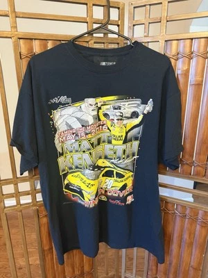 2016 Matt Kenseth Dover Win NASCAR T-Shirt XL Black Fanatics - Image 1 of 4