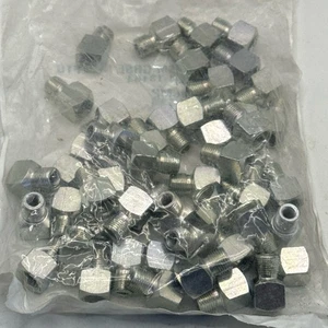 LINCOLN 90 Degree Elbow Grease Nut Fitting 1/8 NPSM 13154 Threaded QTY 50 - Picture 1 of 4