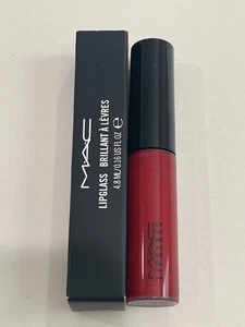 Mac Lipglass Brillant Lip Gloss - Ruby Woo - 4.8 ml / .16 oz NIB - Picture 1 of 5
