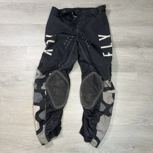 Fly Racing Youth Boys Size 26 Dirt Bike Black Motocross Pants Kinetic - Bild 1 von 13
