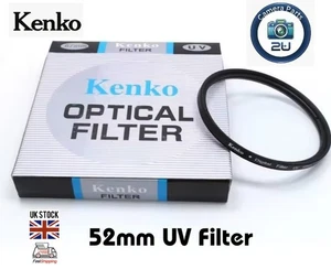 Kenko 52mm UV Digital Filter Lens Protector for Digital Camera UK Stock - Picture 1 of 8