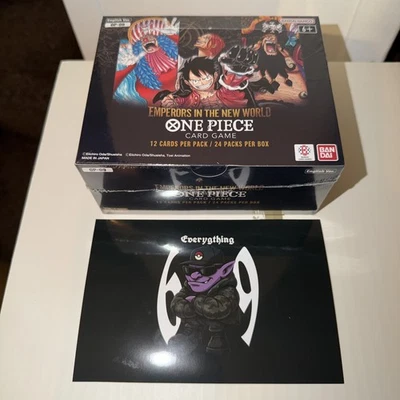 One Piece TCG OP-09 Emperors in the New World Booster Box Brand New & Sealed  - Image 1 of 4