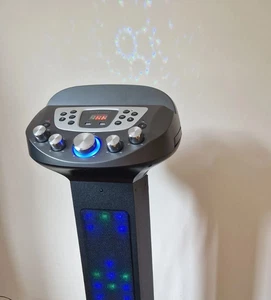 Easy Karaoke EKS828/9-BT Bluetooth Pedestal Karaoke Machine - Picture 1 of 19