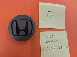 HONDA WHEEL RIM CENTER CAP 44732-T2A-A01 2014 CRV (D) - Picture 1 of 2