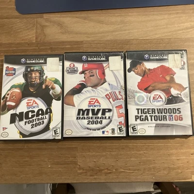 3er Set Nintendo GameCube Spiele Anfang 2000er Jahre.  Ungetestet. - Bild 1 von 4