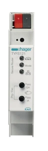Hager KNX/IP Router Secure, REG 1, TE (TYFS121) - Bild 1 von 1