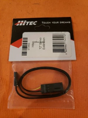 Hitec Extensions - 12" Servo Extension - New - Image 1 of 4
