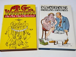 BACHELORS ANONYMOUS und DIE HANDLUNG, DIE VERDICKTE PG Wodehouse 1. Auflage - Bild 1 von 9