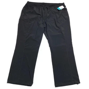 Cherokee Infinity Damen 3XL gerades Bein Kordelzug schwarz Scrub Hose 1123A - Bild 1 von 17