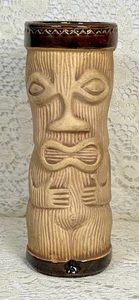 Vintage Tiki Mug PMP Paul Marshall Peanut Classic Matte Glaze Thumbs Up - Picture 1 of 6