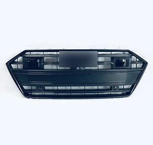 For Audi A7 to S7 RS7 Front bumper mesh grill Grille Acc hole 2019 2020-2022 - Picture 1 of 3
