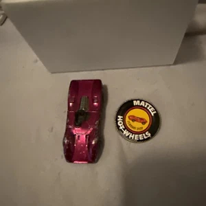 Hot Wheels Redline1969 Ferrari 312P Magenta USA Rare Vintage With Button - Picture 1 of 9