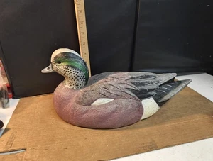 GHG Greenhead Gear Life Size Wigeon Drake Duck Decoy 2003 - Foto 1 di 4