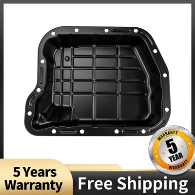 Black Steel Transmission Oil Pan For 1996-2003 Dodge Ram 1500 5.9L 52118780AD Foto 1 de 4