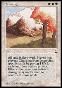 Cleansing X (1) The Dark MTG Ex/NM (RG) 4RCards - Picture 1 of 1