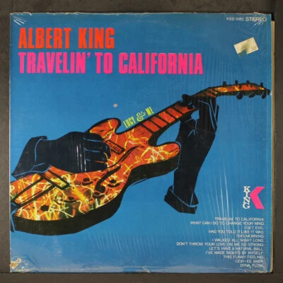 ALBERT KING: travelin' to california KING 12" LP 33 RPM Foto 1 de 2