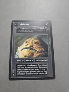Mighty Jabba Star Wars CCG Jabba's Palace Sealed Deck Premium - Picture 1 of 1