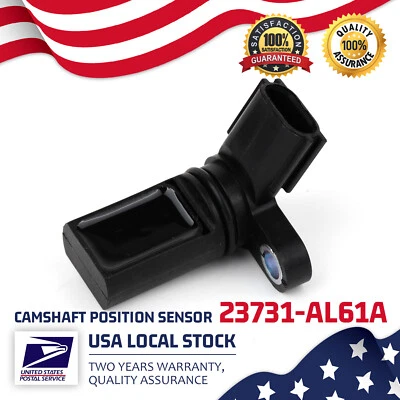 Engine Camshaft Cam Position Sensor 23731AL61A For 2002-2006 Nissan Altima New - Image 1 of 4