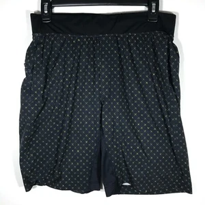 Lululemon Men's Medium Navy Blue Pace Breaker Lined Shorts - Picture 1 of 9
